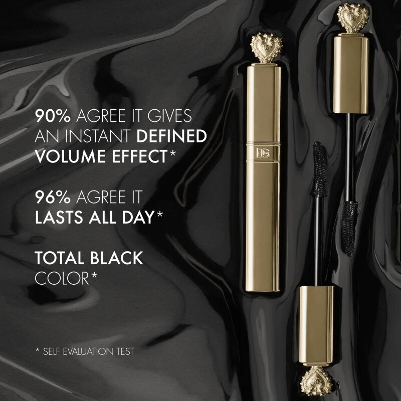 Dolce&Gabbana Flawless Everfull Hi-Definition Mascara Mascara pentru volum si lungire culoare 01 Total Black - True Jet Black 8 ml
