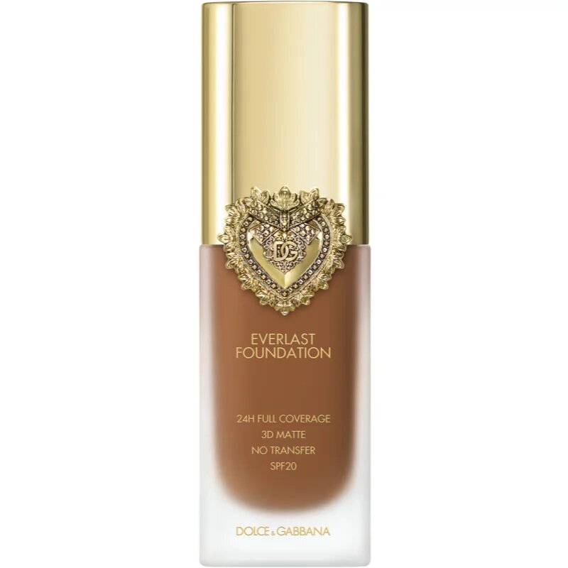 Dolce&Gabbana Flawless Everlast Foundation spray cu efect de lunga durata ce fixeaza machiajul SPF 20 culoare 30N Medium Deep 27 ml