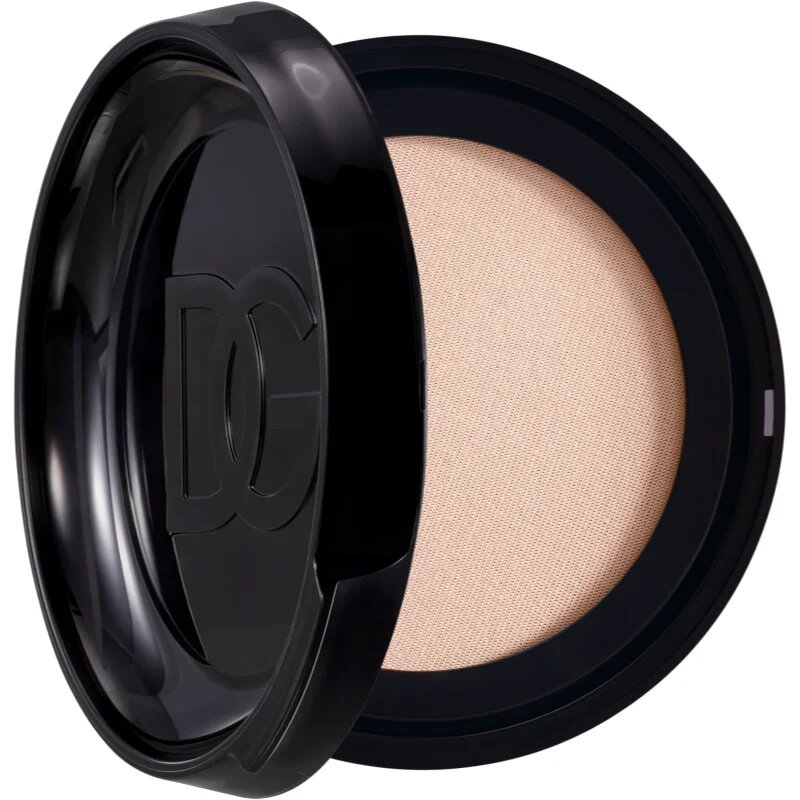 Dolce&Gabbana Fresh Rose Glow Cushion Refill fond de ten iluminator și hidratant rezervă culoare 1C 15 g