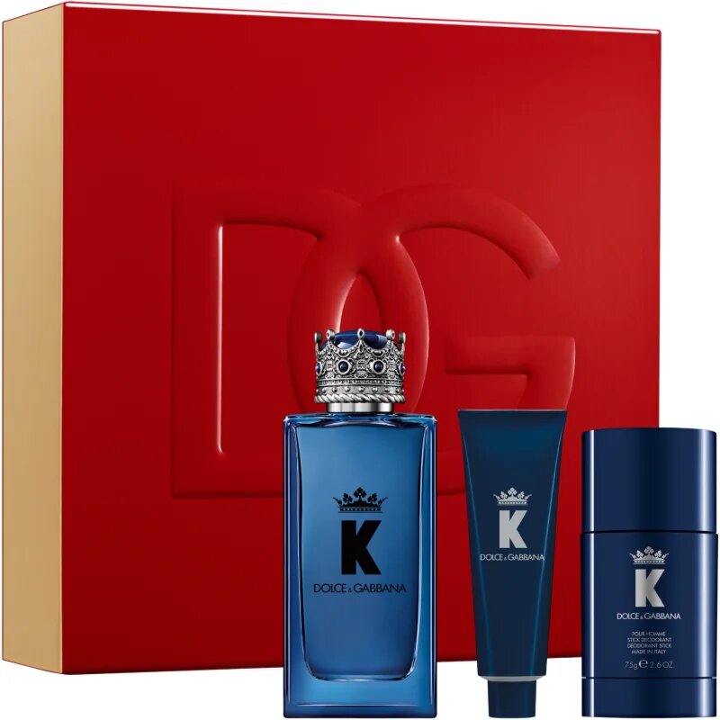 Dolce&Gabbana K by EDP Trio Gift Set set cadou pentru bărbați