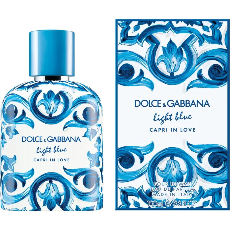 Dolce&Gabbana Light Blue Capri In Love Pour Homme Eau de Parfum Eau de Parfum pentru bărbați 100 ml
