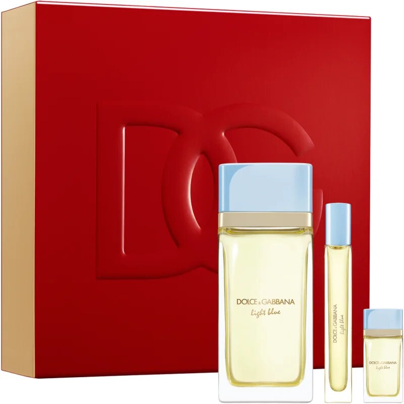 Dolce&Gabbana Light Blue EDP Trio Gift Set set cadou pentru femei