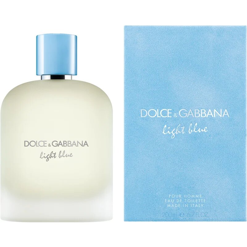 Dolce&Gabbana Light Blue Pour Homme Eau de Toilette Eau de Toilette pentru bărbați 200 ml