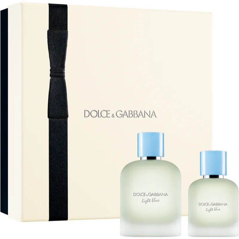 Dolce&Gabbana Light Blue Pour Homme EDT Duo Gift Set NEW set cadou pentru bărbați