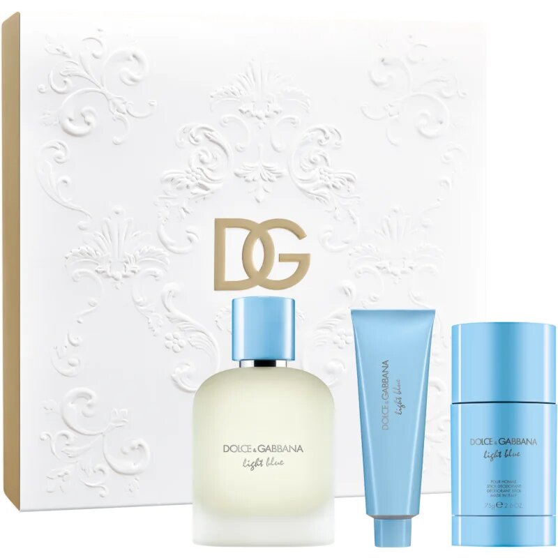 Dolce&Gabbana Light Blue Pour Homme EDT Gift Set set cadou pentru bărbați