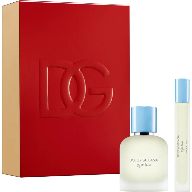 Dolce&Gabbana Light Blue Pour Homme EDT Gift Set set cadou pentru bărbați