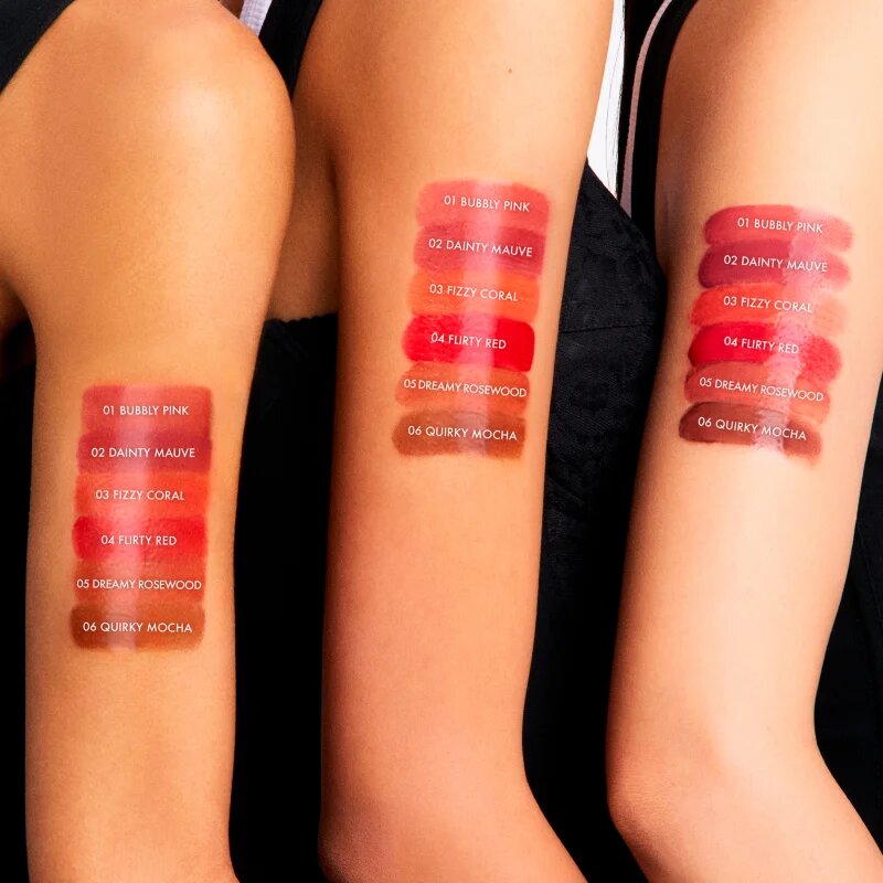 Dolce&Gabbana Rose Dew Lip Bite Ruj de buze lichid de lunga durata cu efect de hidratare culoare 05 Dreamy Rosewood - Milk Tea 6 ml