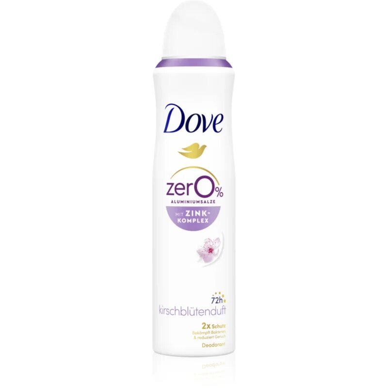 Dove 0% ALU Cherry Blossom antiperspirant fără aluminiu Cherry Blossom 150 ml