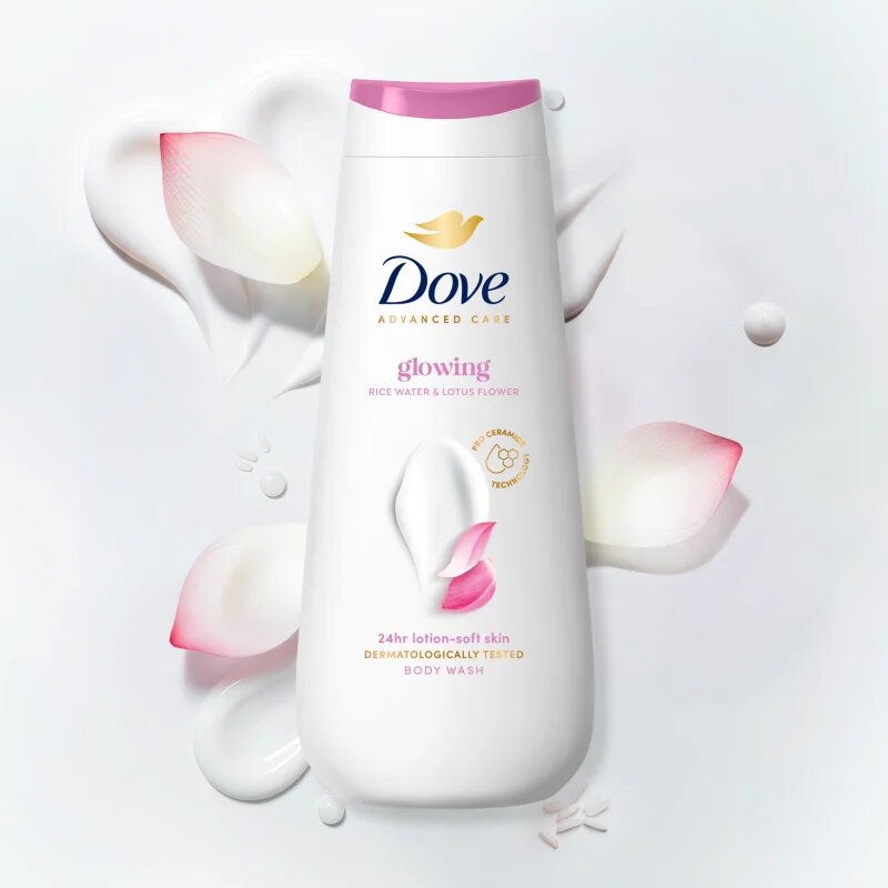 Dove Advanced Care Glowing gel de dus hidratant 400 ml