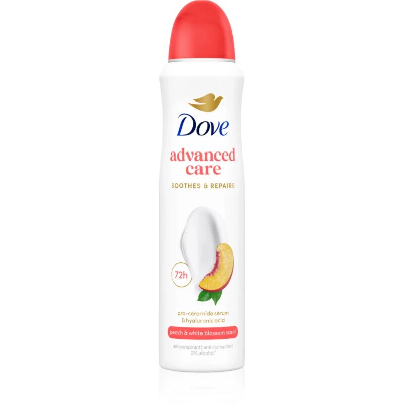 Dove Advanced Care Go Fresh Peach & White Blossom antiperspirant spray 150 ml