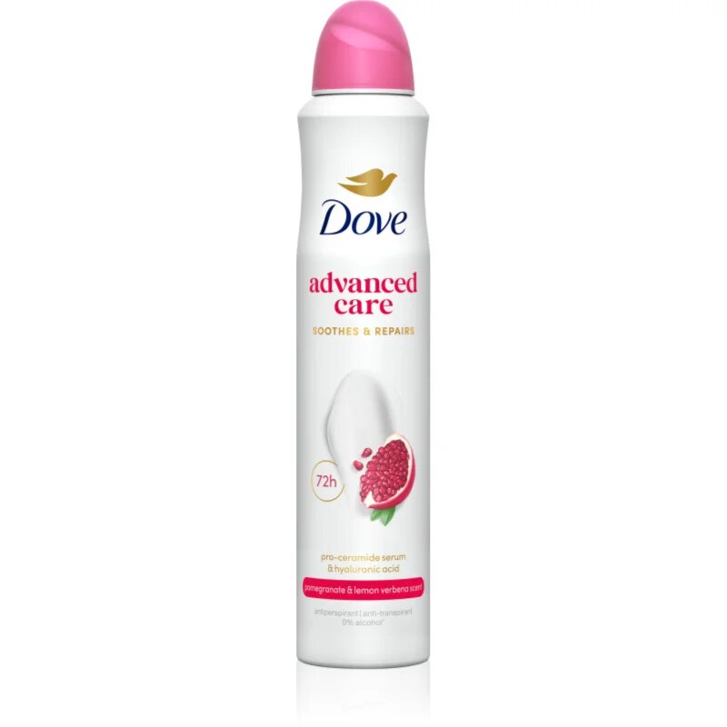 Dove Advanced Care Pomegranate antiperspirant spray Pomegranate & Lemon Verbena 200 ml