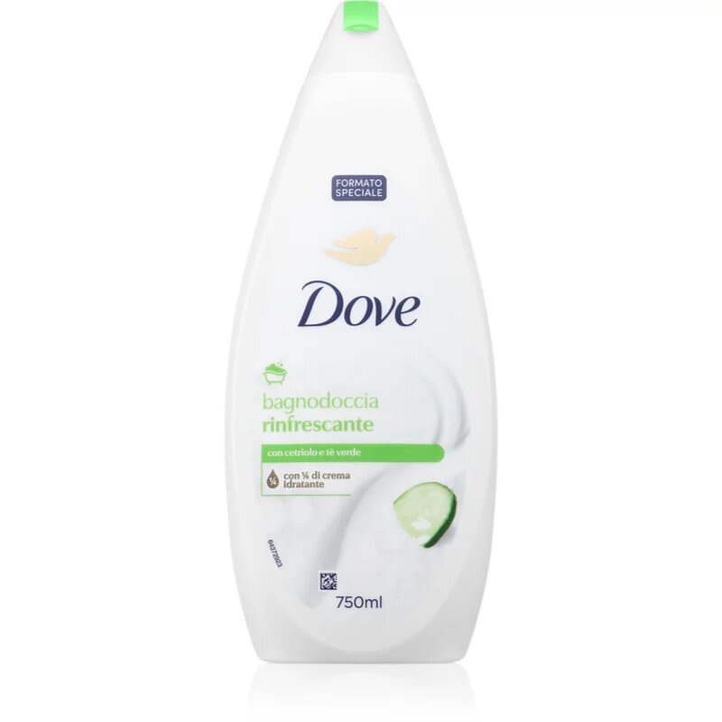 Dove Bath & Shower Gel Refreshing Gel - cremă pentru duș și baie pentru femei 750 ml