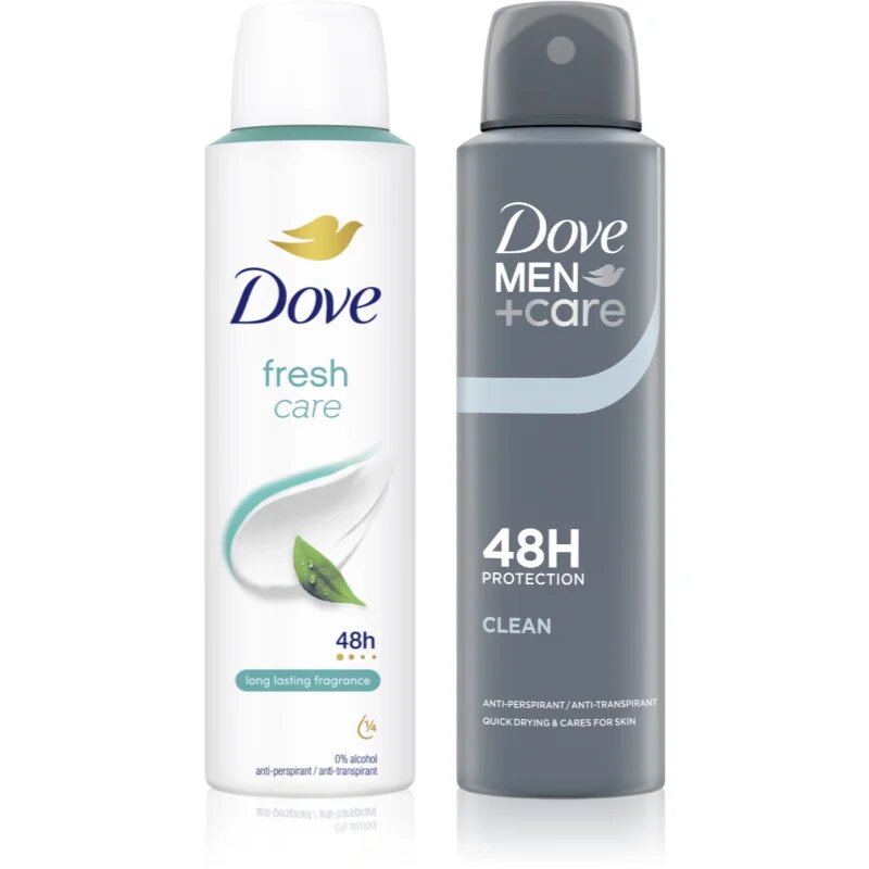 Dove Fresh Men+Care antiperspirant spray