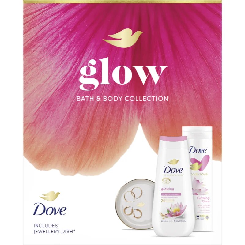Dove Glow set cadou pentru femei