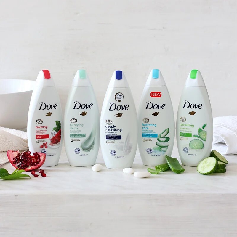 Dove Go Fresh Fresh Touch gel de dus hranitor 450 ml