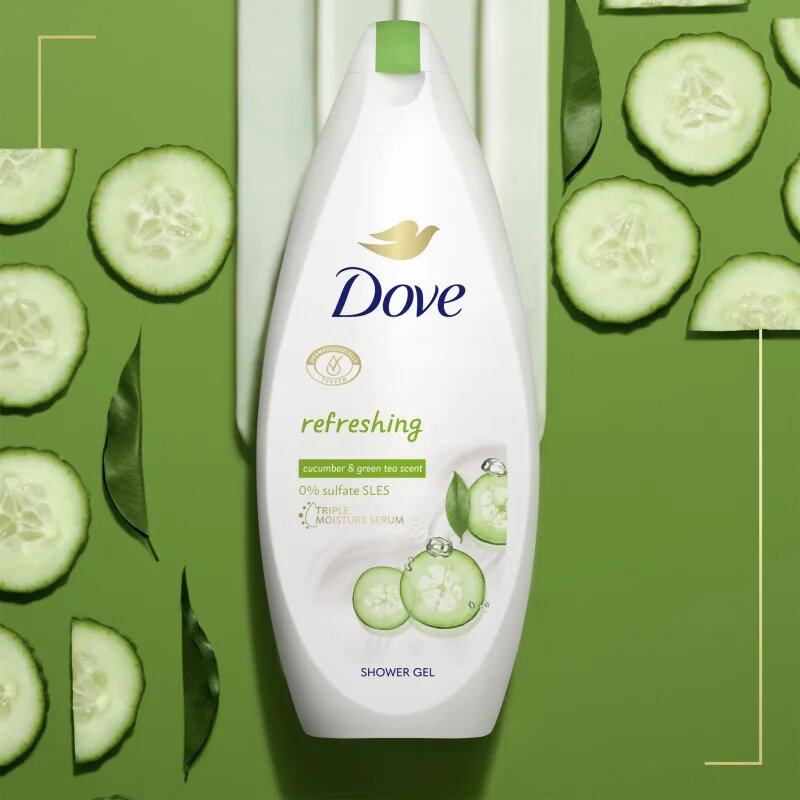 Dove Go Fresh Fresh Touch gel de dus hranitor 450 ml
