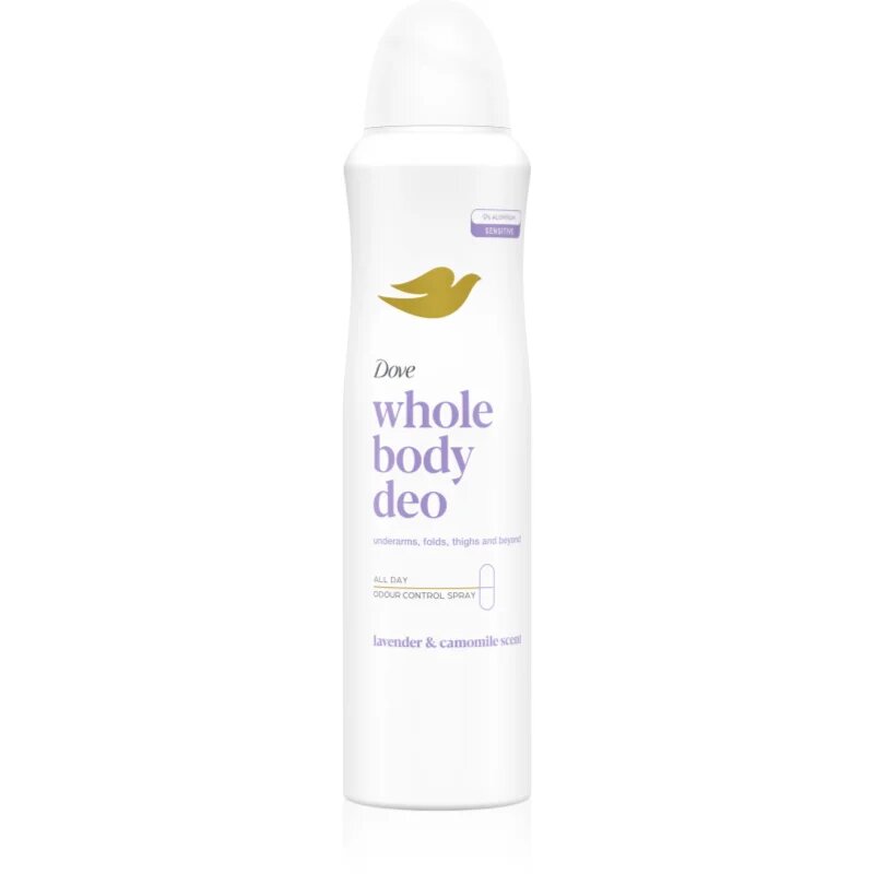 Dove Lavender & Chamomile deodorant spray pentru corp 150 ml