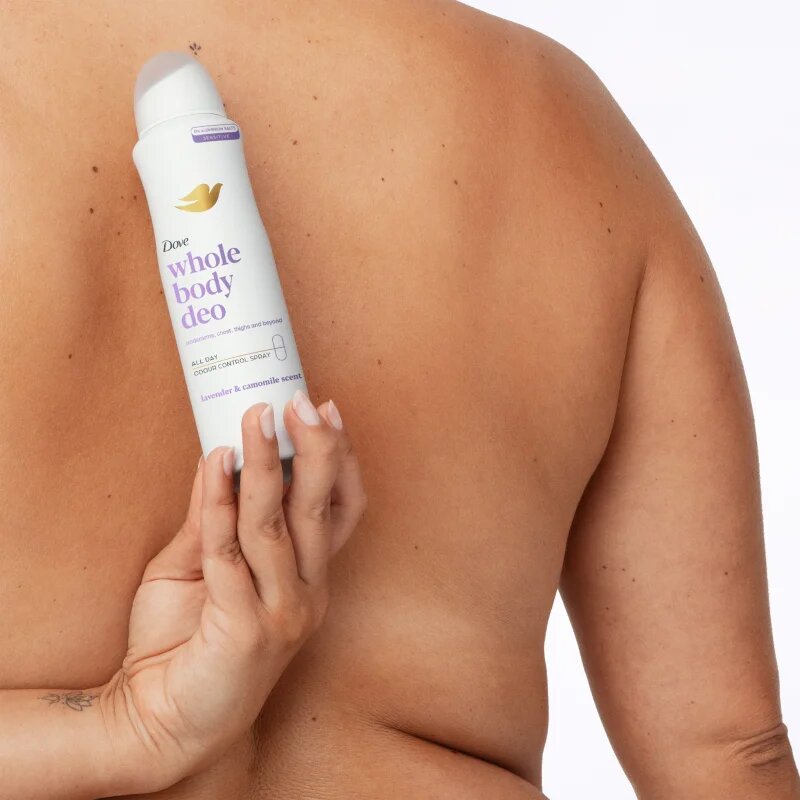 Dove Lavender & Chamomile deodorant spray pentru corp 150 ml
