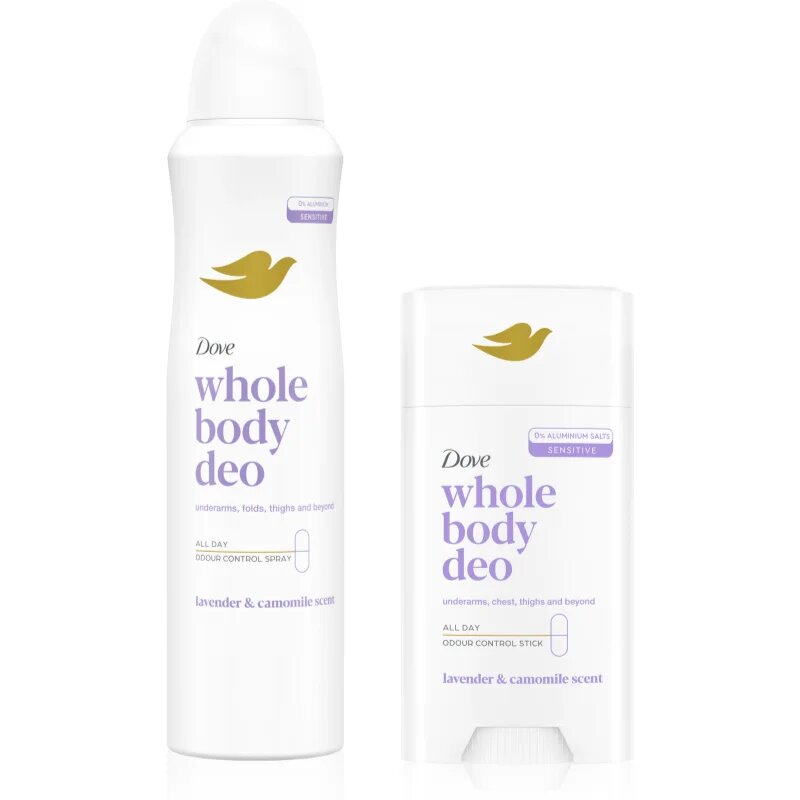 Dove Lavender & Chamomile set pentru corp