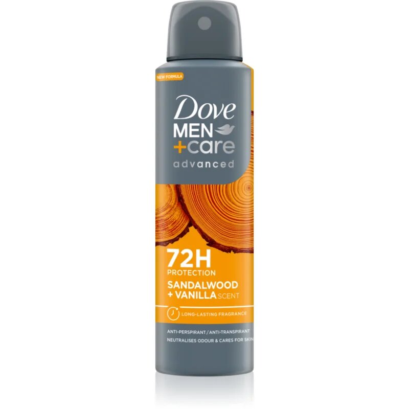 Dove Men+Care Advanced Sandalwood & Vanilla antiperspirant pentru barbati Sandalwood&Vanilla 150 ml