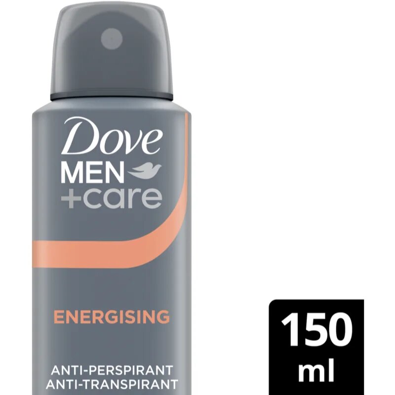 Dove Men+Care Energising antiperspirant spray 150 ml