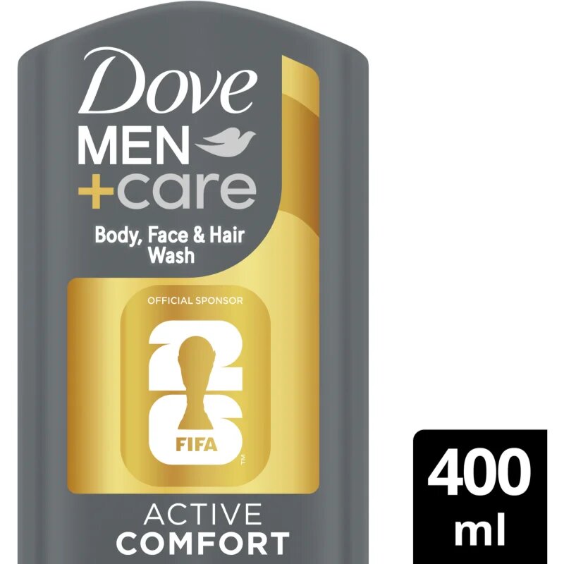 Dove Men+Care FIFA Active Comfort gel de duș 400 ml