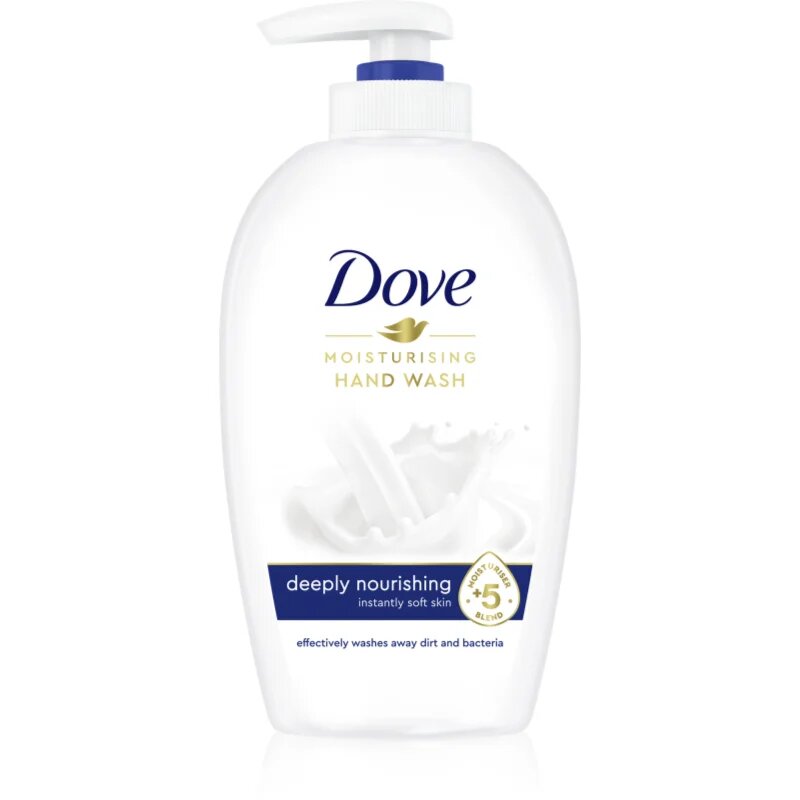 Dove Moisturizing Hand Wash Deeply Nourishing săpun lichid cu pompa 250 ml