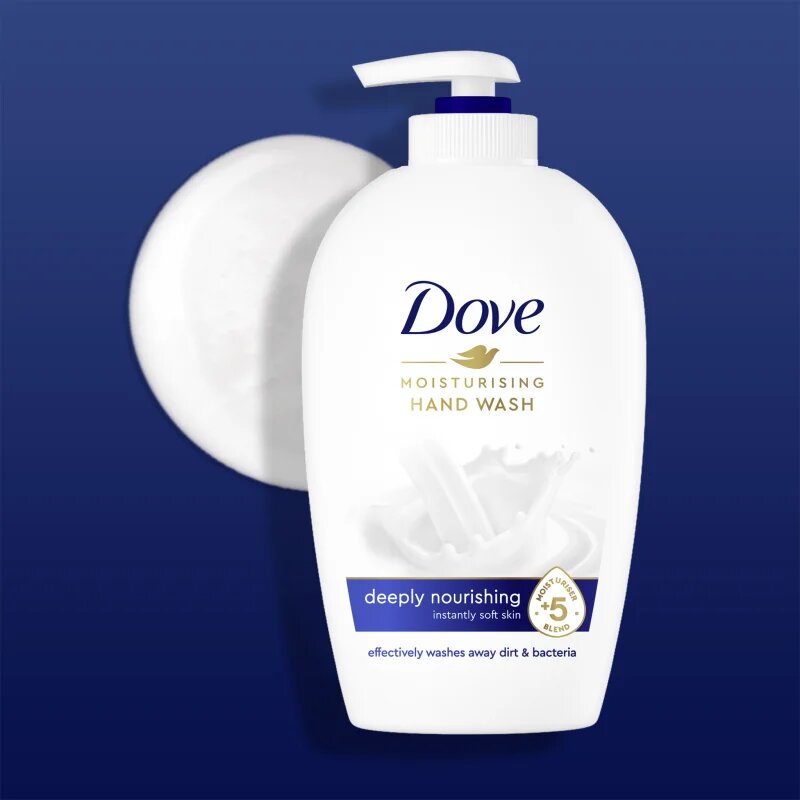 Dove Moisturizing Hand Wash Deeply Nourishing săpun lichid rezervă 500 ml