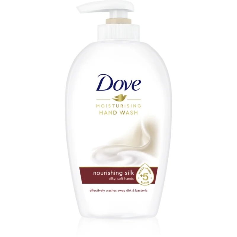 Dove Moisturizing Hand Wash Nourishing Silk săpun lichid cu pompa 250 ml