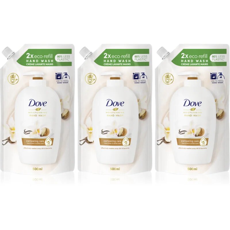 Dove Moisturizing Hand Wash Pampering Care set