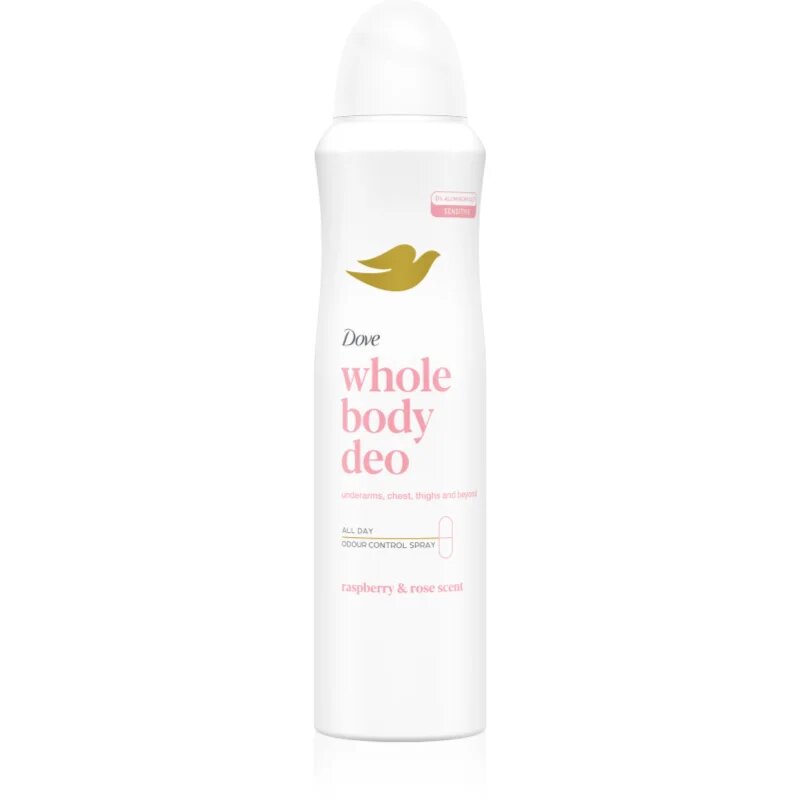 Dove Raspberry & Rose deodorant spray pentru corp 150 ml