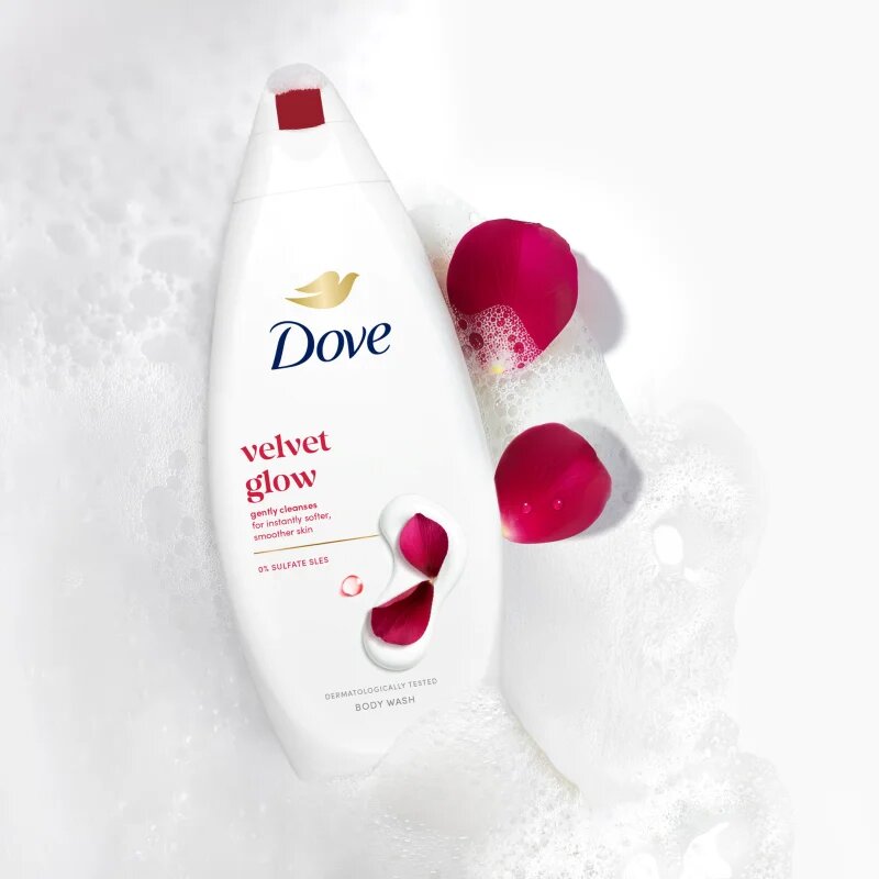 Dove Silky Velvet gel de dus hranitor 720 ml