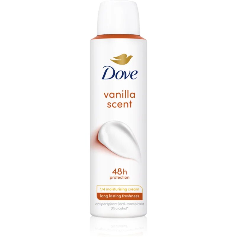 Dove Vanilla Scent antiperspirant spray 150 ml