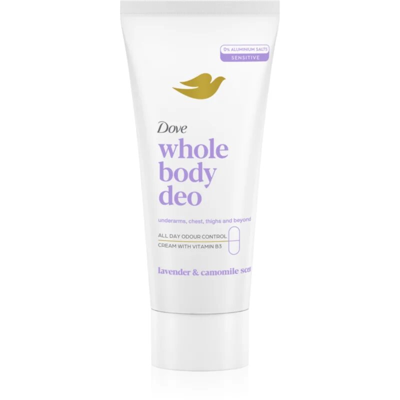 Dove Whole Body Deo Lavender & Chamomile deodorant crema pentru corp 75 ml