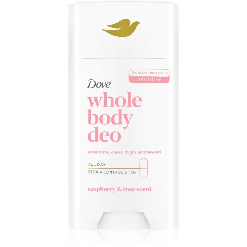 Dove Whole Body Deo Raspberry & Rose deodorant stick pentru corp 75 ml