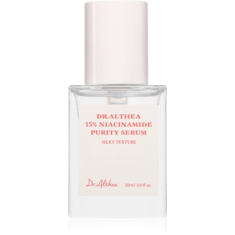 Dr. Althea 15% Niacinamide Purity Serum ser facial cu efect iluminator cu efect calmant 30 ml
