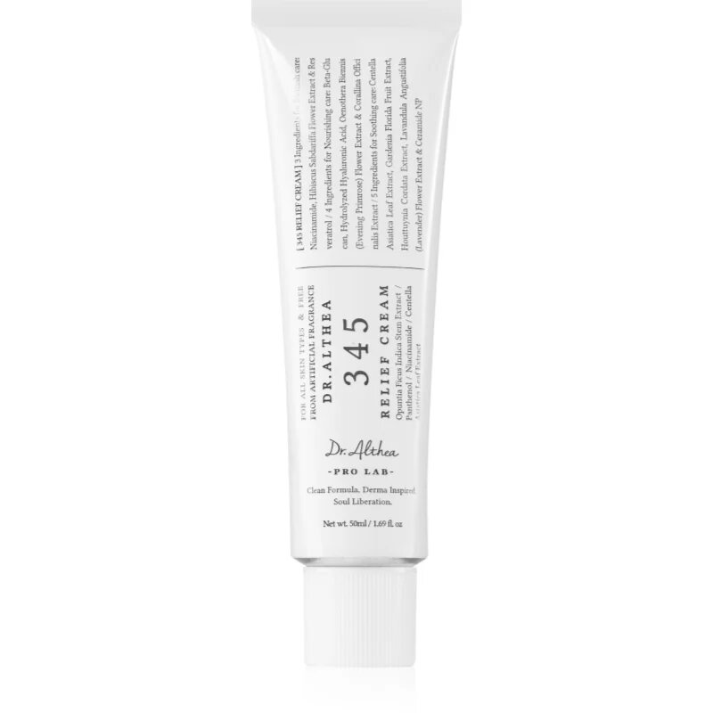 Dr. Althea 345 Relief Cream crema calmanta si nutritiva pentru piele sensibilă 50 ml