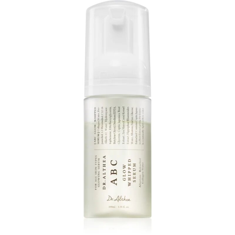Dr. Althea ABC Glow Whipped Serum ser hidratant pentru stralucire 100 ml