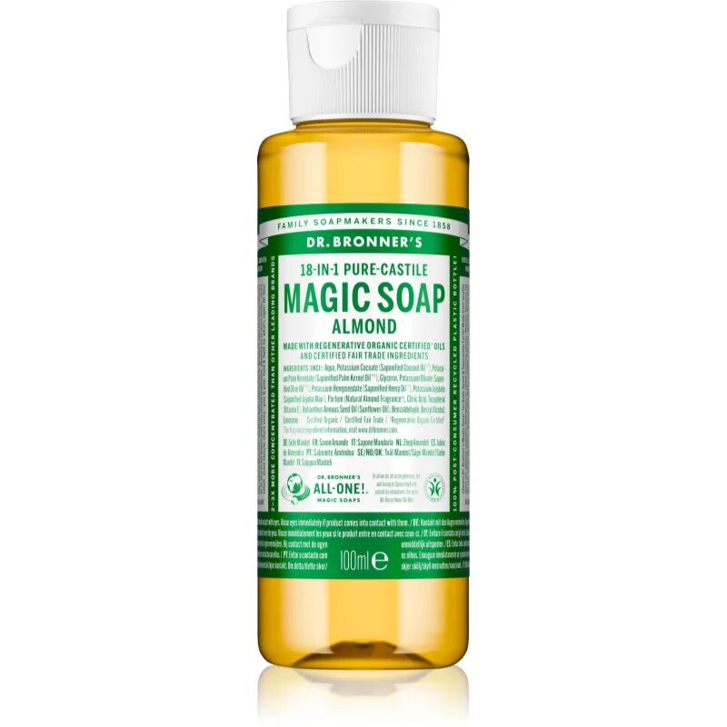 Dr. Bronner’s Almond săpun lichid universal 100 ml