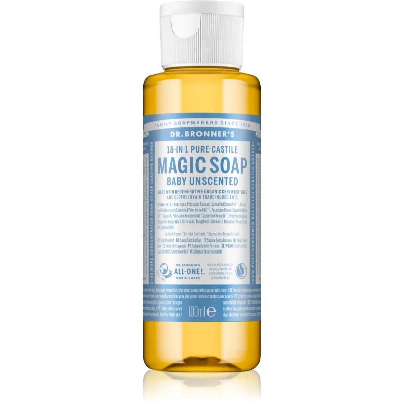 Dr. Bronner’s Baby-Mild săpun lichid universal fara parfum 100 ml