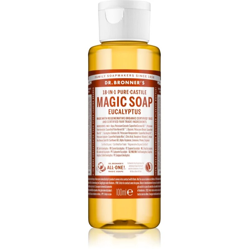 Dr. Bronner’s Eucalyptus săpun lichid universal 100 ml