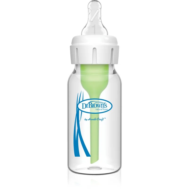 Dr. Brown's Options+ Anti-colic biberon anticolici din sticlă 1 buc