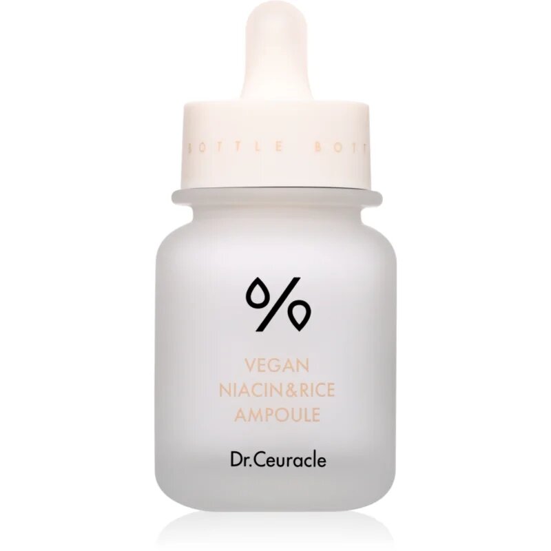 Dr.Ceuracle Vegan Niacin & Rice Ampoule ser cu efect iluminator pentru uniformizarea nuantei tenului 30 ml
