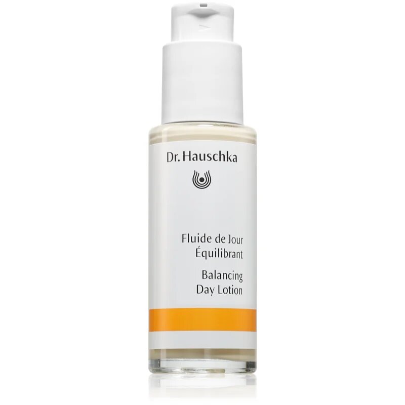 Dr. Hauschka Facial Care Balancing Day Lotion lapte iluminator pentru ten gras și mixt 50 ml