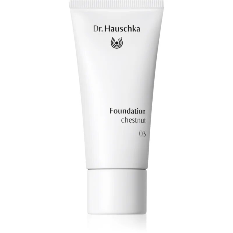 Dr. Hauschka Make-Up Foundation make-up cu textura usoara culoare 03 chestnut 30 ml