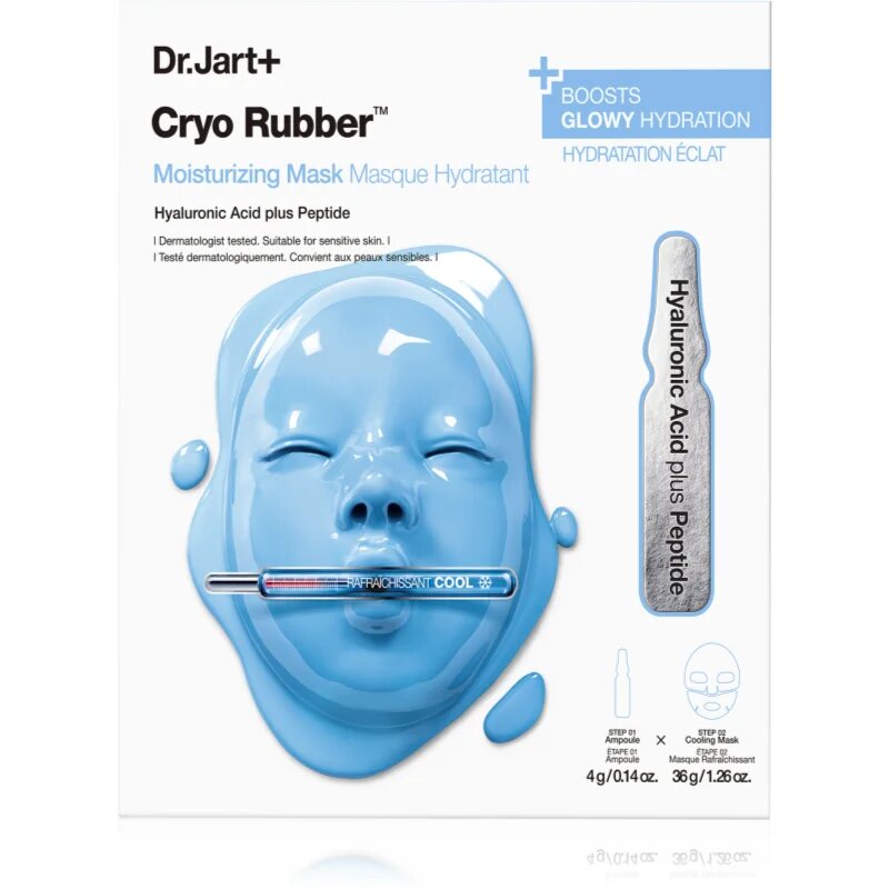 Dr. Jart+ Cryo Rubber™ Moisture Mask mască intensă cu hidrogel cu efect de hidratare 40 g