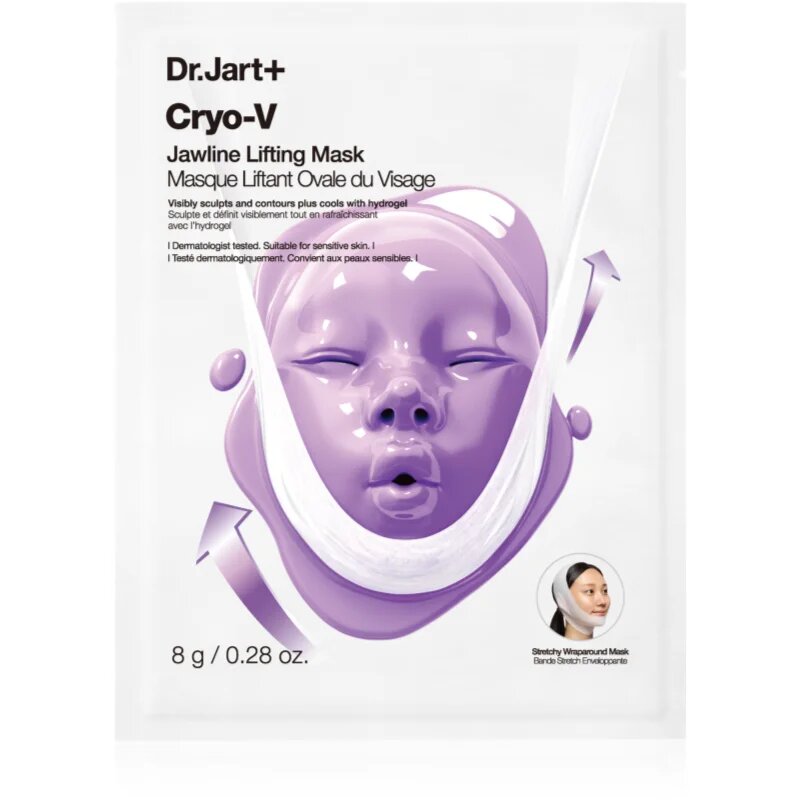 Dr. Jart+ Cryo V-Sculpt Jawline Lifting Mask masca pentru lifting 8 g