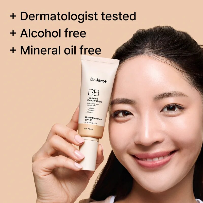 Dr. Jart+ Premium Beauty Balm crema hidratanta BB SPF 30 culoare 3.5 Tan 40 ml