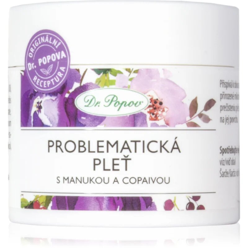 Dr. Popov Problematic skin Balsam de față activ pentru ten gras si problematic 50 ml