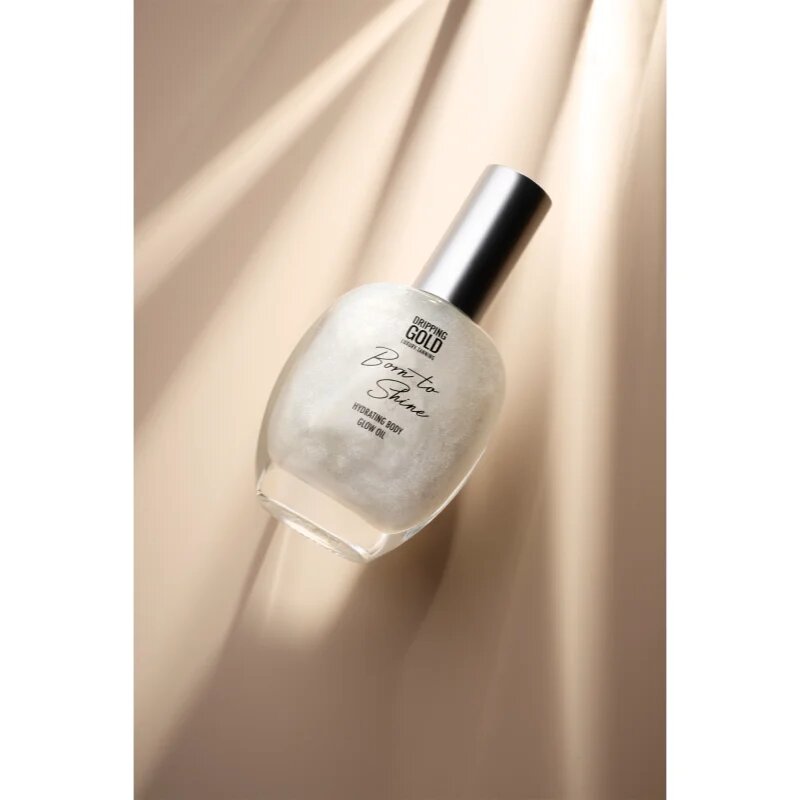 Dripping Gold Born To Shine ulei stralucitor pentru corp culoare Silver 55 ml